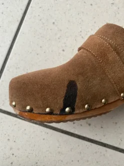 Braune Clogs von Leone