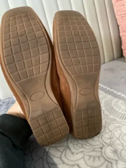 Braune echt Leder Schuhe 42