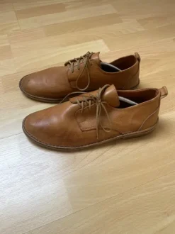 Braune “Redemption” Lederschuhe Männer in Gr. 44