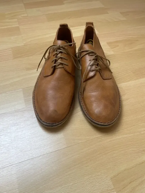 Braune “Redemption” Lederschuhe Männer in Gr. 44