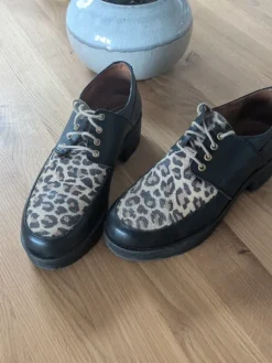 Broder's Schnürschuh schwarz mit Leo Gr. 40