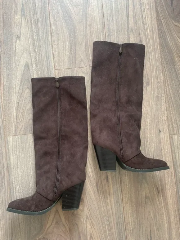 Bruine cowboylaarzen