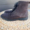 Bruine suede boots H&M