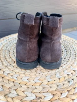 Bruine suede boots H&M