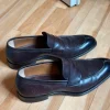 Bruno Magli Italian Leather Herren Loafer 8 Bordeaux