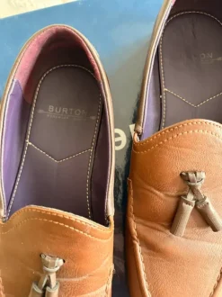 Burton Herren Loafer braun Gr. 41 (fällt größer aus)