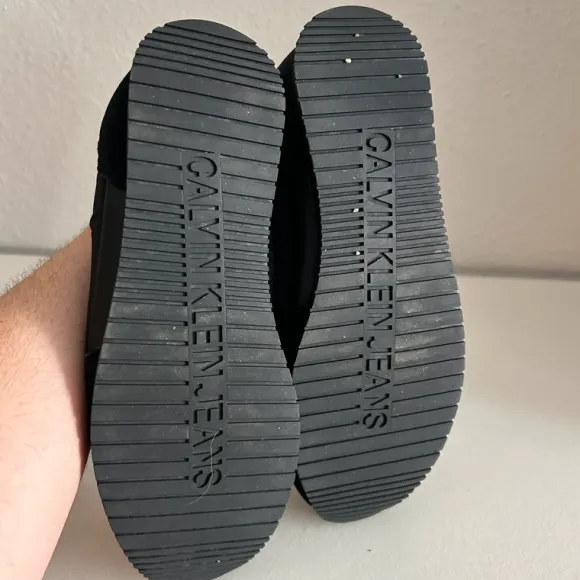 Calvin Klein Jeans Sneaker, schwarz, Größe 44