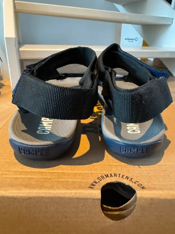 Camper Black Sport Sandals Comfortable Summer Sandals