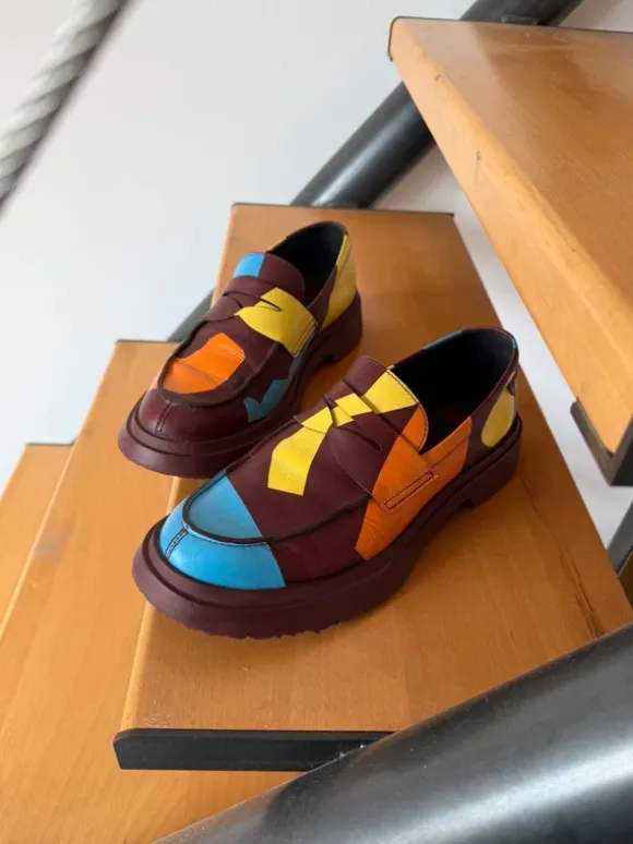 Camper Twins Walden / Loafer - 41 - Braun / Bunt