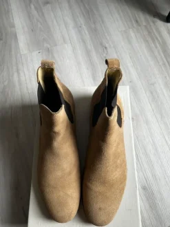Chelsea Boots Wildleder | Sand/Beige | Gr. 43 | Handmade in Portugal