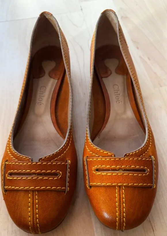 Chloé Luxus Penny Loafer / Ballerinas – Kaum getragen – Gr. 39,5