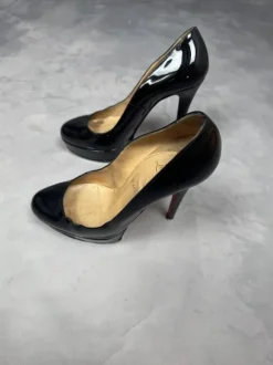 Christian Louboutin women’s high heels shoes sz 38eu 24cm black
