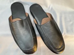 Christopher Hayes D 43 - 44 Herren Leder Hausschuhe, Mens Leather Slippers