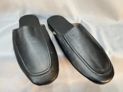 Christopher Hayes D 43 - 44 Herren Leder Hausschuhe, Mens Leather Slippers