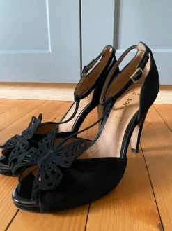 Clarke Softwear Sandaletten Echtleder schwarz