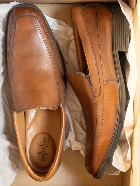 Clarks 44 cognac