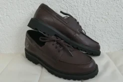 Clarks Collection Herren Schuhe Sample RAR Berwick Boat Brown Leather Gr. 42 UK 8 Neu