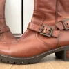 Clarks hohe Kunstleder-Stiefel