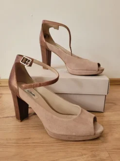 Clarks 'Kendra Ella' beige/bronze Gr. 42