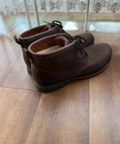 Clarks Narly Hill GTX Herrenstiefel aus braunem Leder