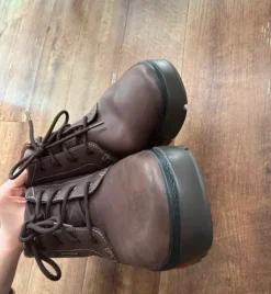 Clarks Narly Hill GTX Herrenstiefel aus braunem Leder