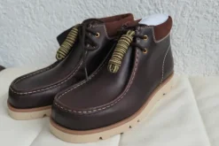 Clarks Original's Herren Schuhe Sample RAR Walla Orkhon Britisch Tan Leather Gr. 42 UK 8 Neu
