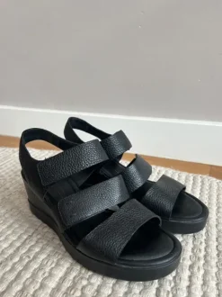 Clarks sandalen leer