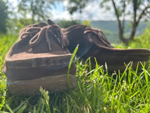 Clarks Schuhe braun Gr. 45