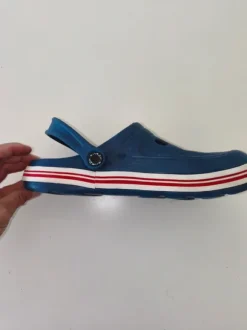 Clogs Gartenschuhe blau Gr. 39