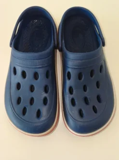 Clogs Gartenschuhe blau Gr. 39