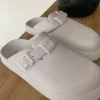 Clogs Mules Schlappen Latschen Badeschuhe weiß Gr. 38/39