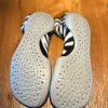 Collégien Haussocken mit Sohle Zebra Muster NEU
