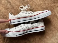converse - niedrige damen schuhe mit luftigem design