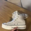 Converse All Star Chucks mit Plateau-Wildleder Creme/Beige/Vanille