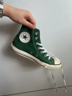 Converse Chucks Sommerschuh Gr 37,5 dunkelgrün
