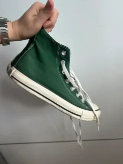 Converse Chucks Sommerschuh Gr 37,5 dunkelgrün