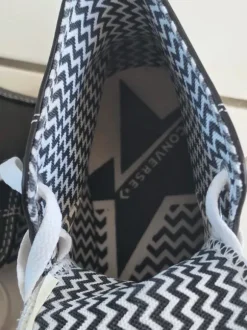 Converse Mission-V High Leder Black/White – Seltene Special Edition –