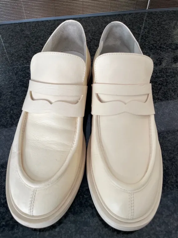 Copenhagen Loafers creme, Gr.40, neu