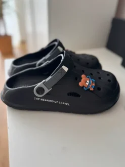 Damen Clogs schwarz Gr. 37/38