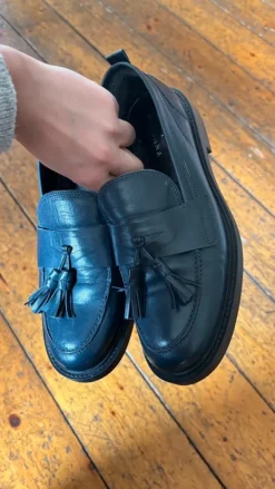Damen Loafer aus Leder