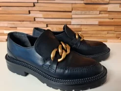 Damen Loafer schwarz Gr. 39