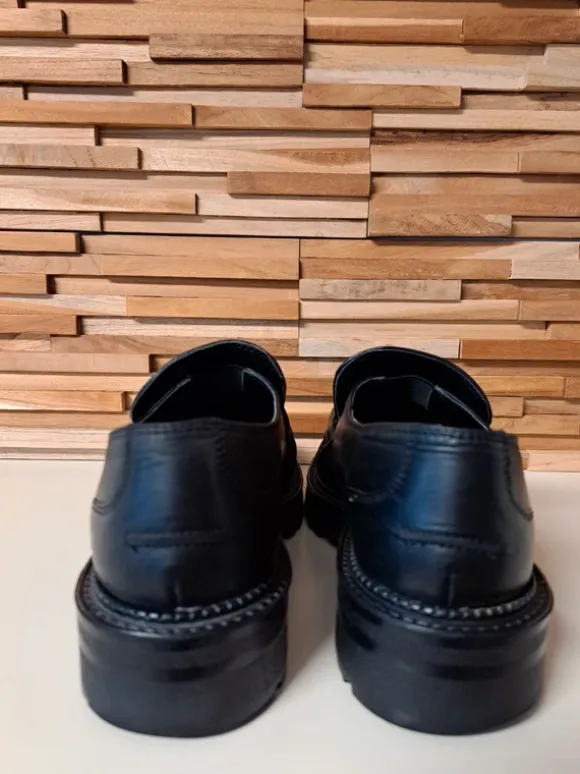 Damen Loafer schwarz Gr. 39
