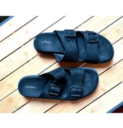 Damen Pantoletten Sandalen