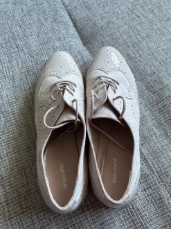 Damen Schnürrschuhe Budapester