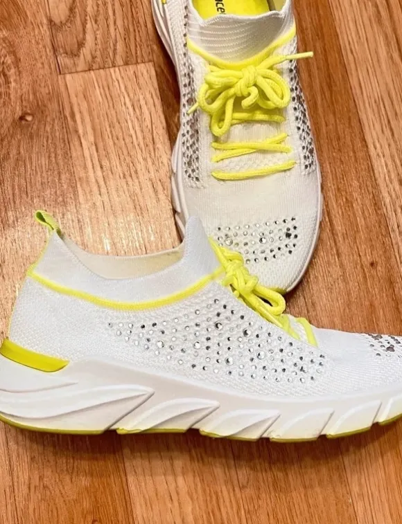 Damen Sportschuhe 38 mit Glitzer