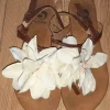 Dames slippers met bloem Maat 37