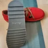 Deerberg Halbschuhe Rot Veloursleder Gr. 42 neu!