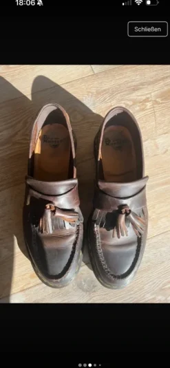 Doc Martens loafer Mokassins Adrian Crazy Horse Espresso dunkelbraun dr Martens