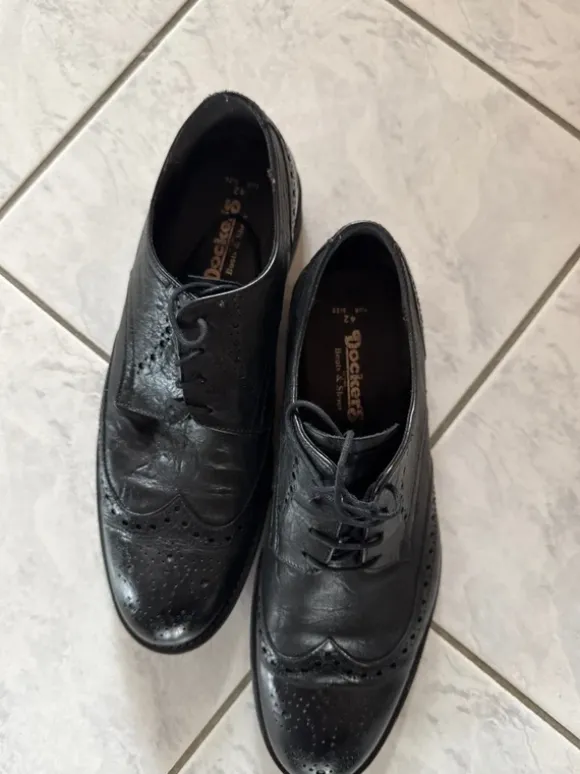 Dockers Herrenschuhe Schwarz Größe 42