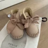 Donsje Pina Organza Booties | Powder Nubuck